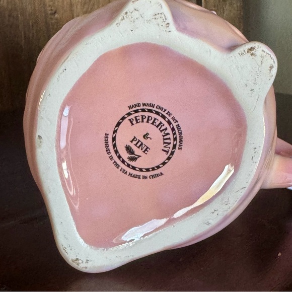 Iridescent Pink Owl Mug - Peppermint and Pine Collection - Picture 10 of 11